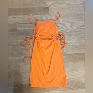 Zara Orange Mini Dress
